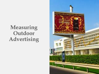 Measuring Outdoor Advertising
