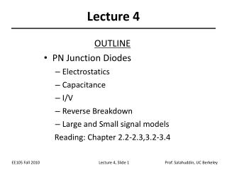 Lecture 4