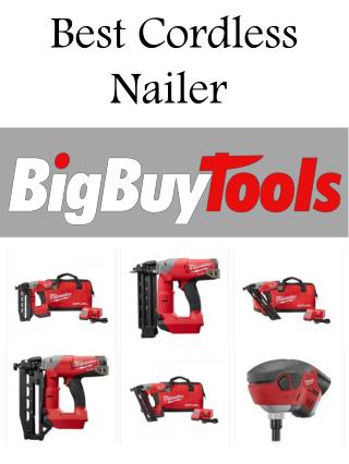 Best Cordless Nailer