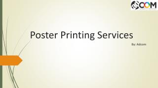 Looking for Poster Printing Services in Singapore