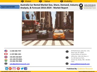 Australia Car Rental Industry