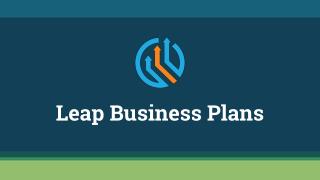 Leap Business Plans - Business Plan Writers