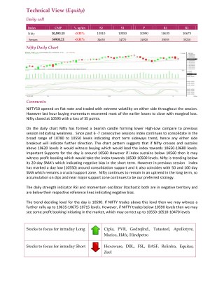 Daily Technical Report:06 June 2018