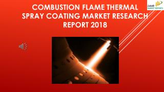 Combustion Flame Thermal Spray Coating Market Research Report 2018