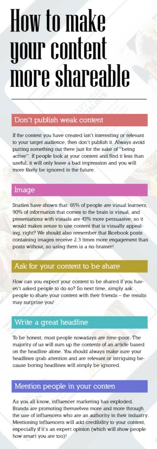 How to Make Your Content More Shareable?