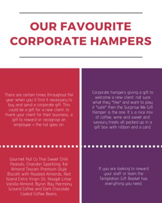 Our Favourite Corporate Hampers