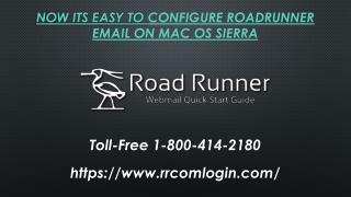 Now Its Easy To Configure Roadrunner Email On Mac OS Sierra