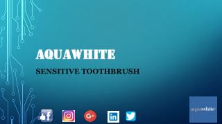 Aquawhite Sensitive Toothbrush