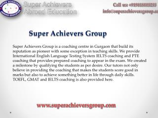 ielts coaching in Gurgaon