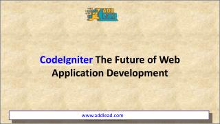 Codeigniter Famework Services in Delhi