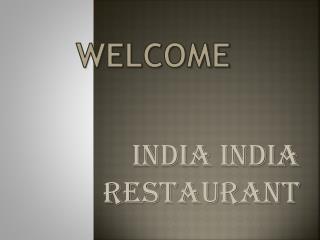 Get the best Indian Restaurant in London