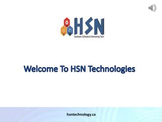 Website Design Service in Calgary - HSN Technology