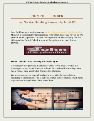 Kansas City Plumbing Company