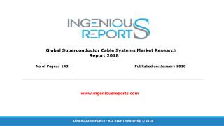 Superconductor Cable Systems Market Trends, Growth, Segmentation and Key Companies
