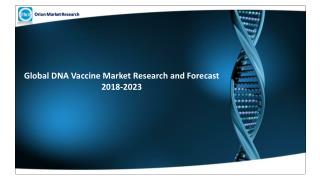 Global DNA Vaccine Market Research and Forecast, 2018-2023