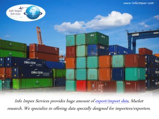 Foreign Trade by Export or Import - Infoimpex