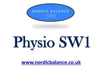 Physio SW1 - www.nordicbalance.co.uk