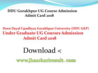 All Government Exam Admit Card