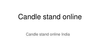 candle stand online