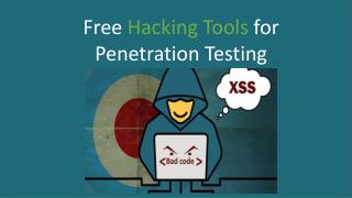 Free Hacking Tools for Penetration Testing