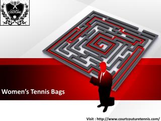 Womenâ€™s Tennis Bags