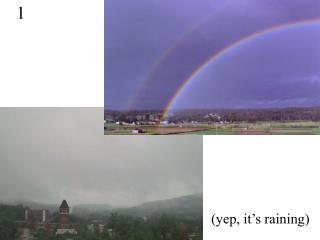 (yep, it’s raining)