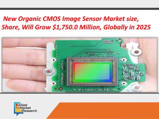 Organic CMOS Image Sensor Market Expected to Reach $1,750.0 Million, Globally, by 2025