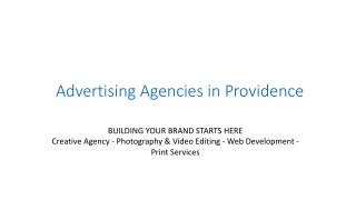 Advertising Agencies in Providence