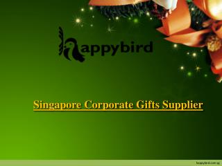 Fulfill your corporate gift requirements in singapore through â€œhappy birdâ€