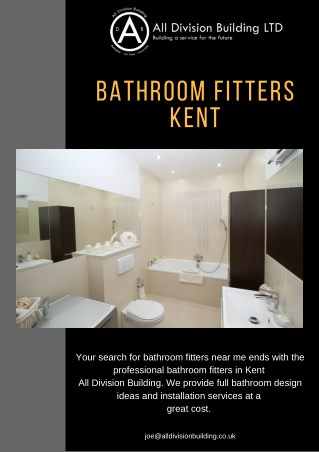 Bathroom Fitters Kent