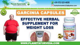 Garcinia Capsules- Herbal Supplement for Weight Loss