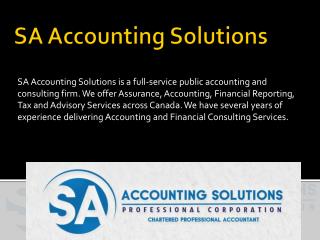 Public Accounting License Downtown Toronto