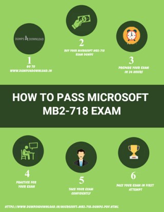 Free MB2-718 Microsoft Exam Study Material - Dumps4download.in