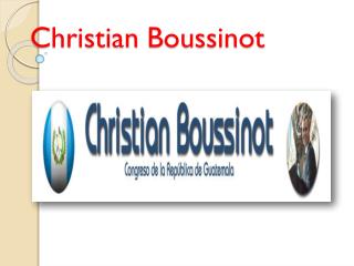 Christian Boussinot