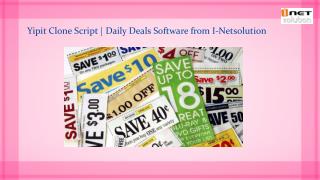 Get 40% OFF on Yipit Script â€“ I-Netsolution