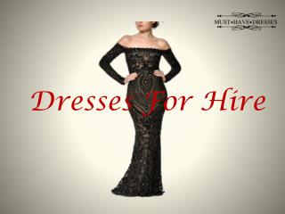 Dresses for Hire