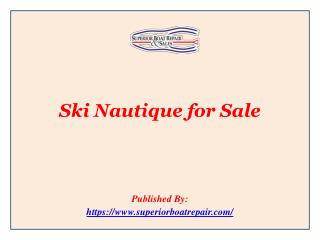 Ski Nautique for Sale