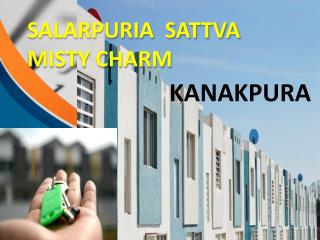 Salarpuria Sattva Misty Charm | Kanakpura | Offers Available