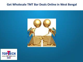 Get Wholesale TMT Bar Deals Online in West Bengal