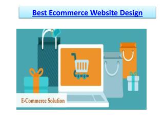 Best Ecommerce Website Design , Ecommerce Development Company in Delhi