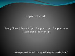 Fancy Script | Zappos clone | Sears script