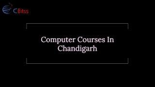 Computer Courses In Chandigarh