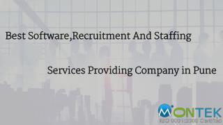 Best Software,Recruitment And Staffing services providing company in pune