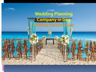 Wedding Planning Company in Goa