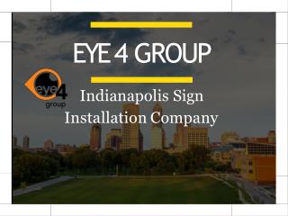 Indianapolis Sign Installation Company