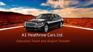 Minicab service in Heathrow