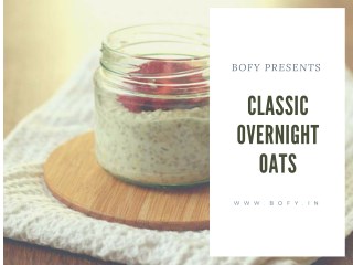 Classic Overnight Oats