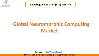 Neuromorphic Computing Market to reach a market size of $3.7 billion by 2023