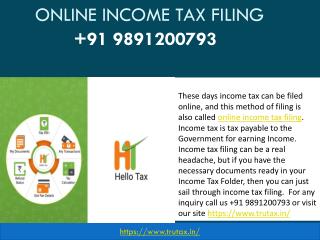 10 Documents required for online income tax filing 09891200793