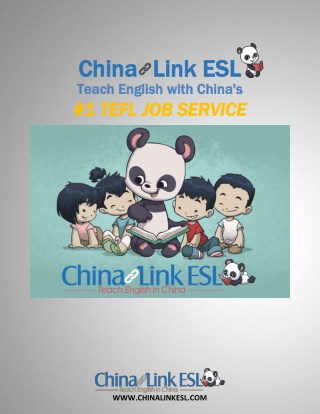 Leading TEFL Job Service China Link ESL Recruiting Teachers To Teach English In China's At Record Pace.